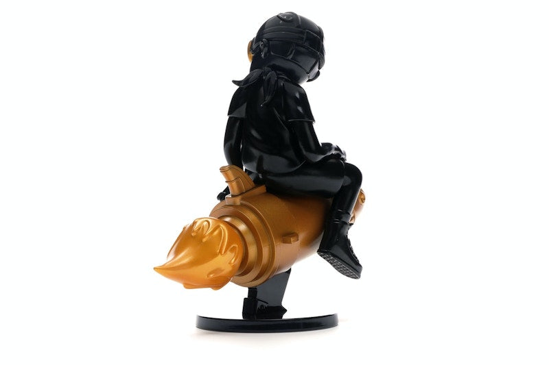 Hebru Brantley x Billionaire Boys Club x Bait Beyond The Beyond Fly Boy Figure 9 Inches Black/Gold