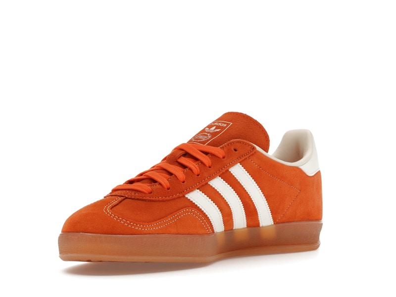 adidas Gazelle Indoor Orange Off White Gold Metallic