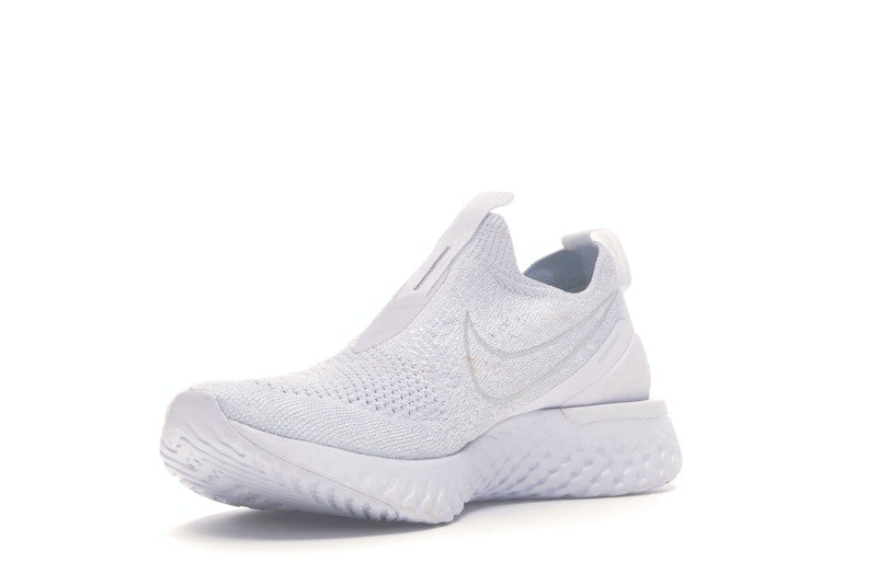 Nike Epic Phantom React Flyknit White Pure Platinum (Women's)