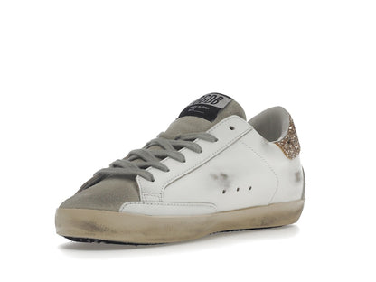 Golden Goose Super-Star White Red Glitter (Women's)