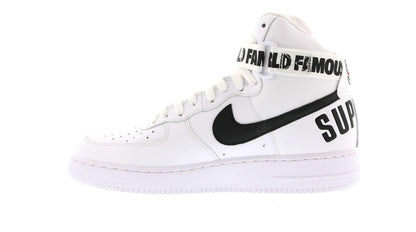 Nike Air Force 1 High Supreme World Famous White