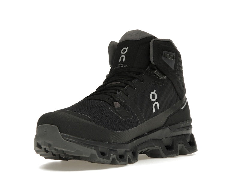 On Running Cloudrock 2 Waterproof Black Eclipse