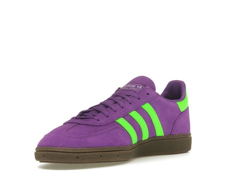 adidas Handball Spezial Elastic Active Purple Solar Green (Women's)