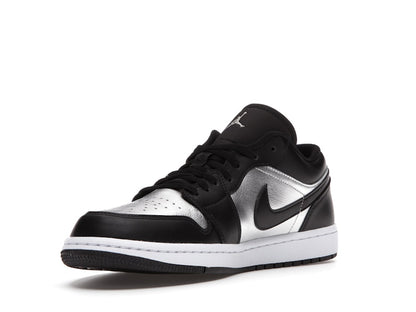 Jordan 1 Low SE Black Metallic Silver (Women's)