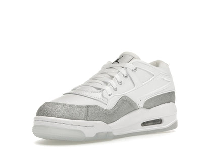 Jordan 4 RM White Metallic Silver (Women's)