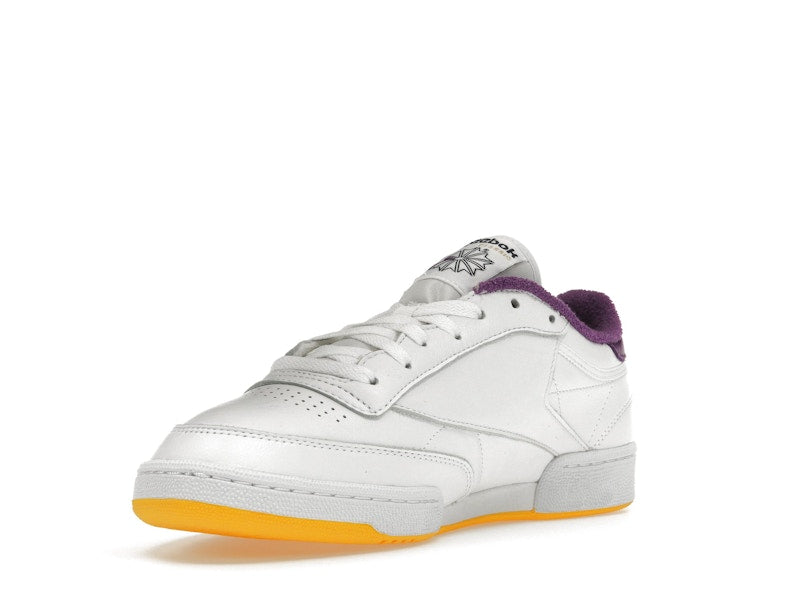 Reebok Club C 85 Eric Emanuel White Purple Yellow
