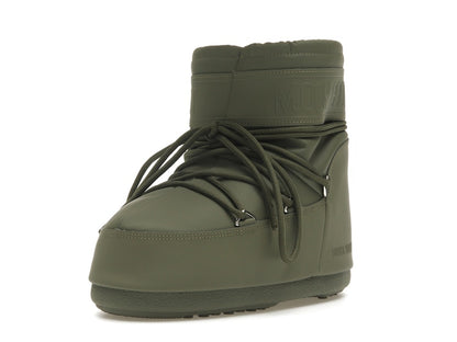 Moon Boot Icon Rubber Low Boot Khaki
