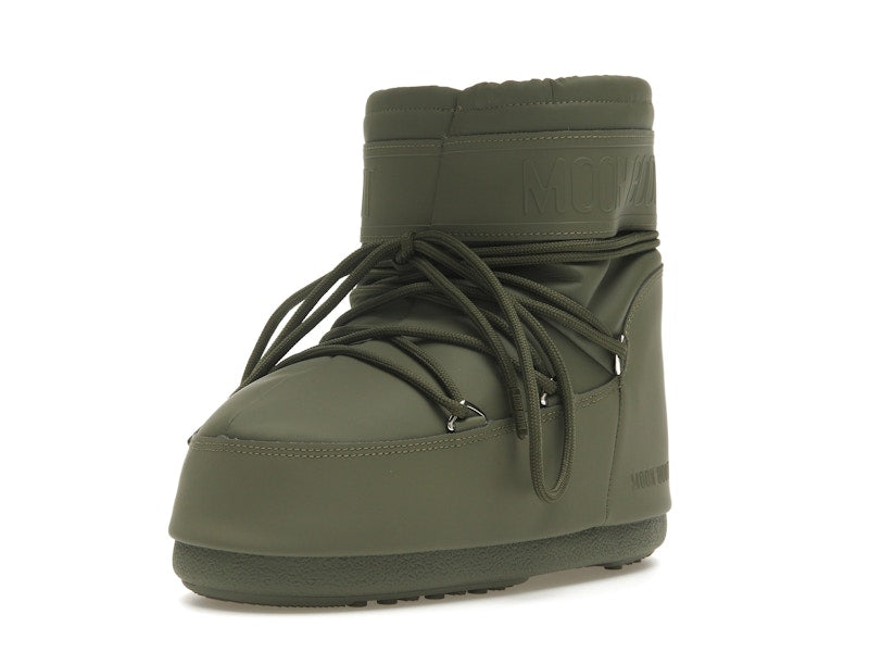 Moon Boot Icon Rubber Low Boot Khaki