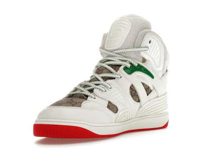 Gucci Basket White Demetra Red