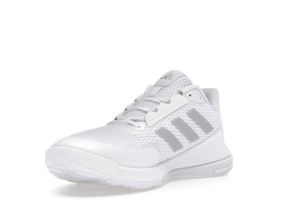 adidas Novaflight 2 Indoor Cloud White Silver Metallic (Women's)