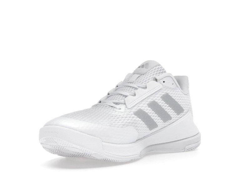 adidas Novaflight 2 Indoor Cloud White Silver Metallic (Women's)
