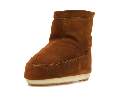 Moon Boot No Lace Suede Boot Tan