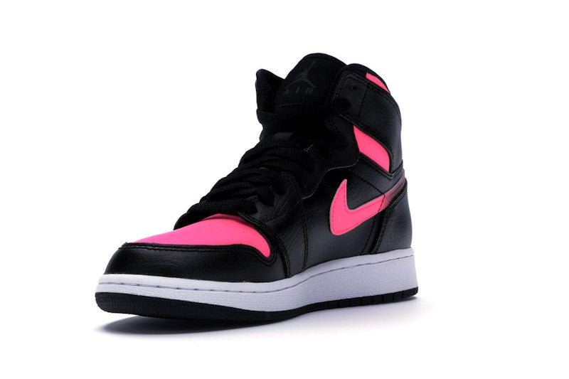 Jordan 1 Retro High Black Hyper Pink (GS)