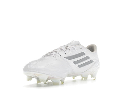 adidas Adizero F50 4 Leather FG White Silver Metallic