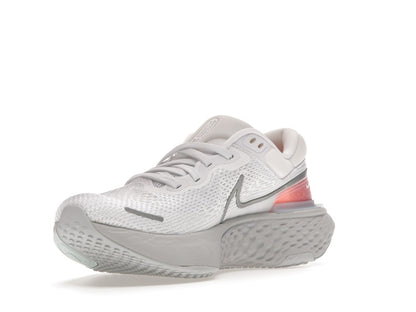 Nike ZoomX Invincible Run Flyknit White Pure Platinum Chile Red