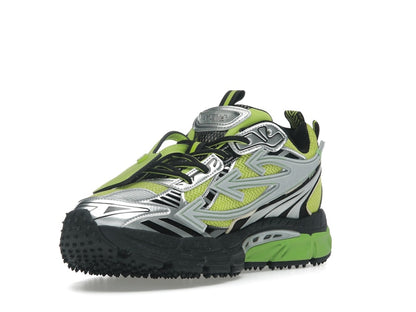 OFF-WHITE Be Right Back Silver Green Fluo