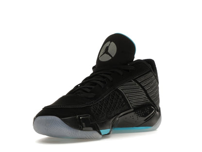 Jordan 38 Low Black Gamma Blue (Translucent Sole)