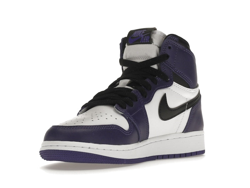 Jordan 1 Retro High Court Purple White (GS)