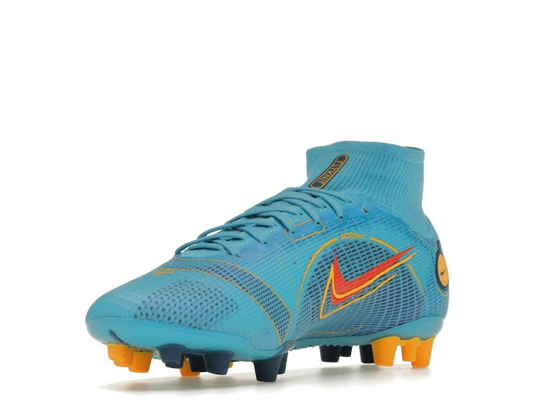 Nike Mercurial Superfly 8 Elite AG Chlorine Blue Laser Orange