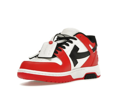 OFF-WHITE Out Of Office OOO Low Tops Red Black (2024)