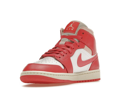 Jordan 1 Mid Strawberries and Cream (Women's)