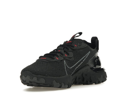 Nike React Vision Black Grey Swoosh