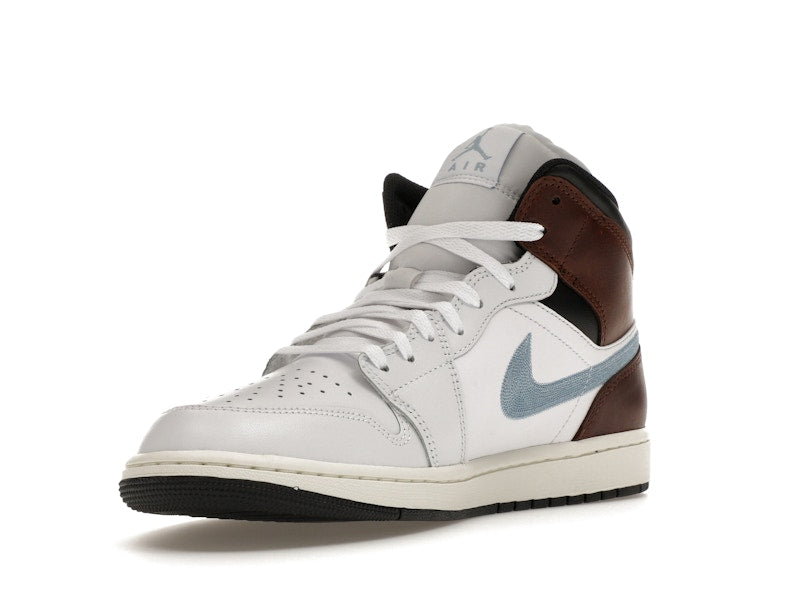 Jordan 1 Mid SE Brown Blue Grey