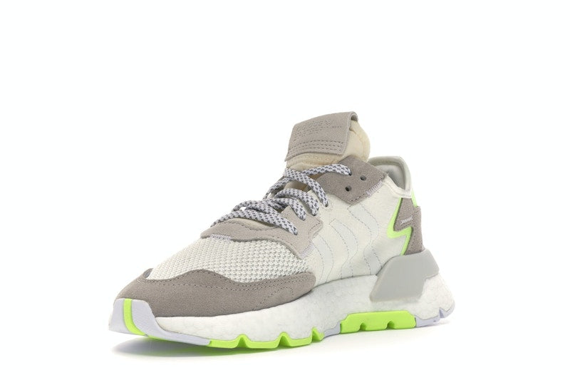 adidas Nite Jogger Off White Hi Res Yellow (Women's)