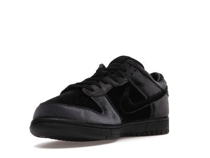 Nike Dunk Low Dover Street Market Triple Black Velvet