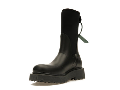 OFF-WHITE For Rainy Days Rain Boot Black (Women's)