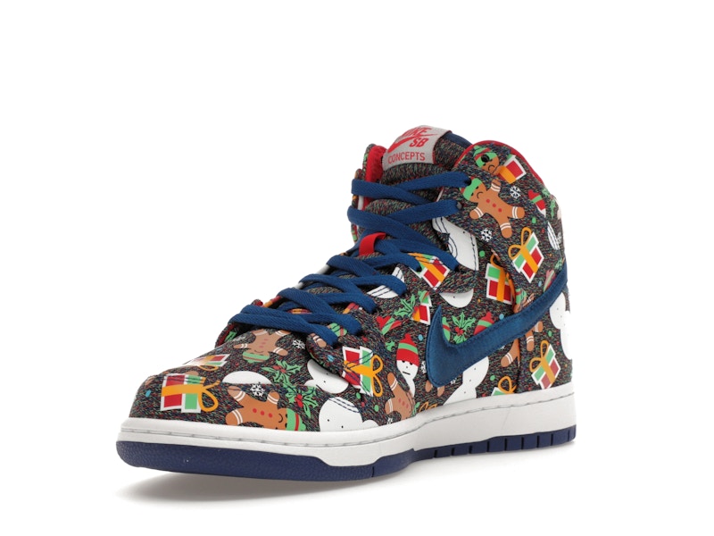 Nike SB Dunk High Concepts Ugly Christmas Sweater (Special Box) (2017)