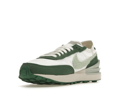 Nike Waffle One Summit White Moon Fossil Gorge Green Honeydew (Women's)