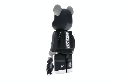 Bearbrick Nike SB 100% & 400% Set Black