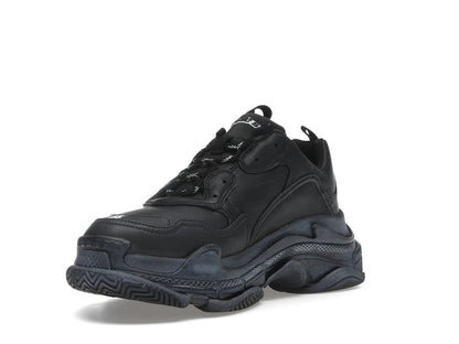 Balenciaga Triple S Black White Graffiti