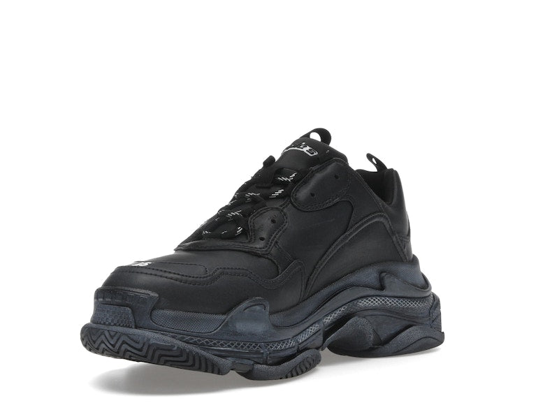 Balenciaga Triple S Black White Graffiti
