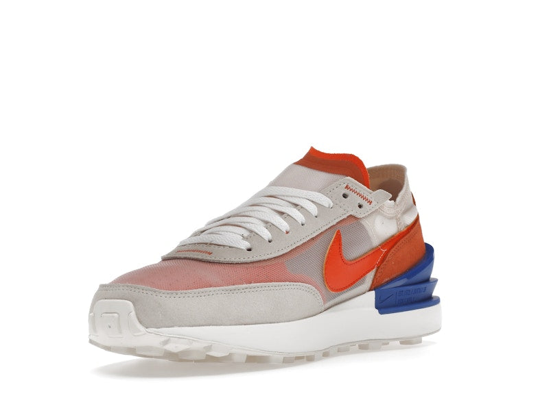 Nike Waffle One Pearl White Game Royal Rush Orange (Women's)