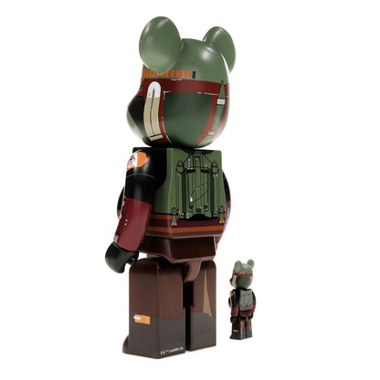 Bearbrick x Star Wars Boba Fett (Recovered Armor) 100% & 400% Set