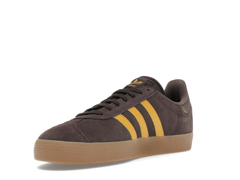 adidas Gazelle ADV Dark Brown Preloved Yellow