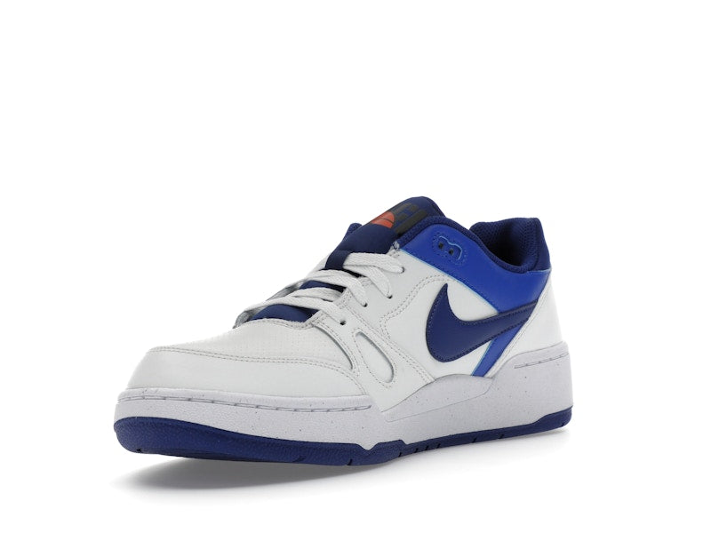 Nike Full Force Low Summit White Racer Blue Deep Royal Blue