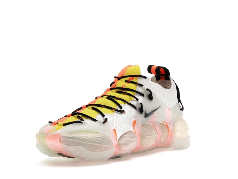 Nike ISPA Link Axis White Total Orange Sonic Yellow