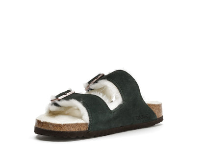 Birkenstock Arizona Shearling Kith Green