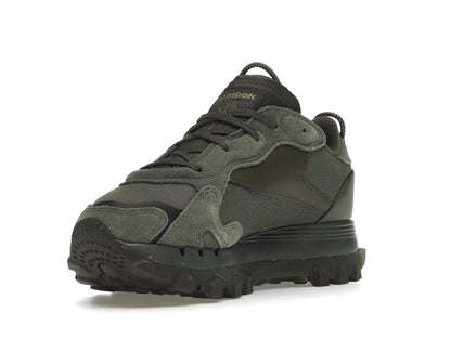 Reebok Classic Leather Cardi B Hunter Green (Women's)