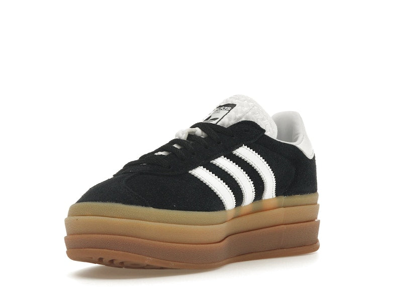 adidas Gazelle Bold Black White Gum (Women's)
