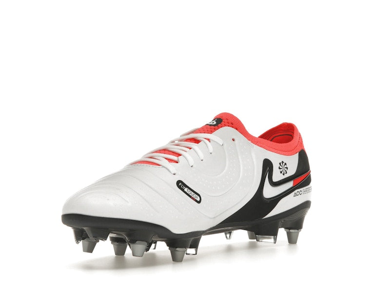 Nike Tiempo Legend 10 Elite SG-Pro White Black Bright Crimson