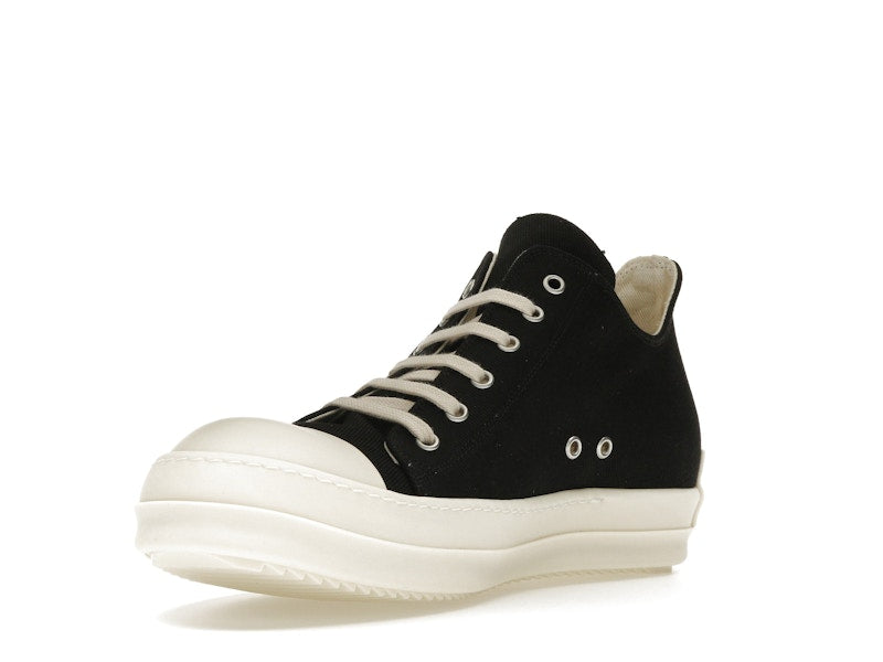 Rick Owens DRKSHDW Low Porterville Black Milk (Porterville Heel Tab)