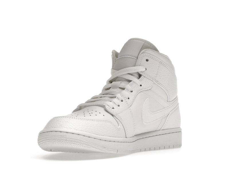 Jordan 1 Mid Triple White 2.0 (2020)