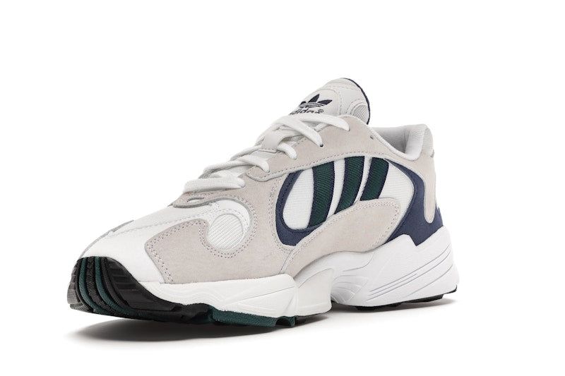 adidas Yung-1 White Noble Green Dark Blue