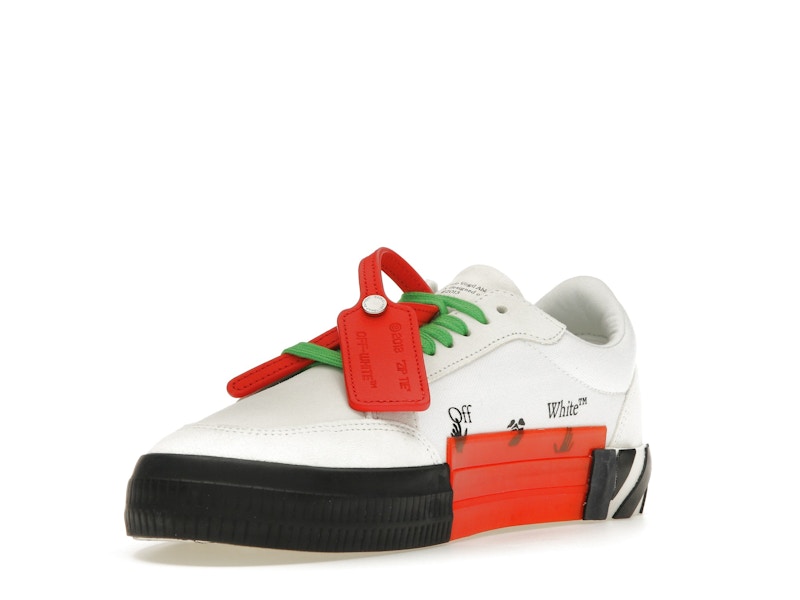 OFF-WHITE Vulc Low White Lime Green
