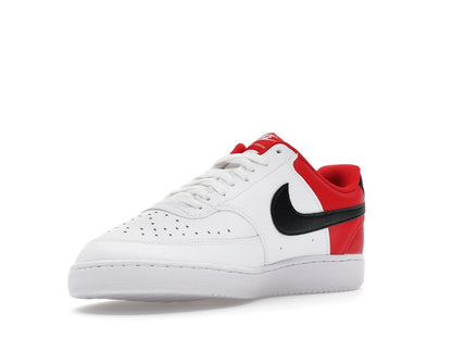 Nike Court Vision Low White Black University Red