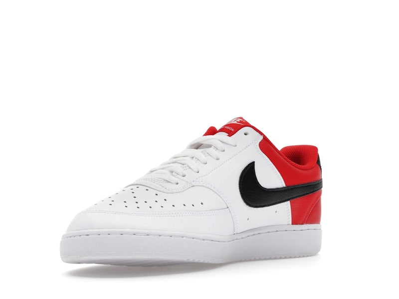 Nike Court Vision Low White Black University Red